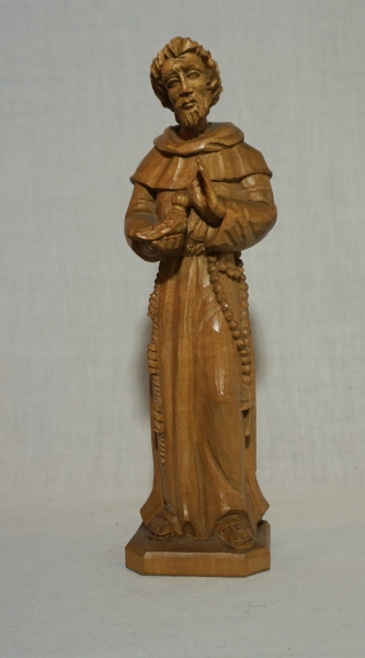 Heiligenfigur Franz v. Assisi, Höhe: 22 cm